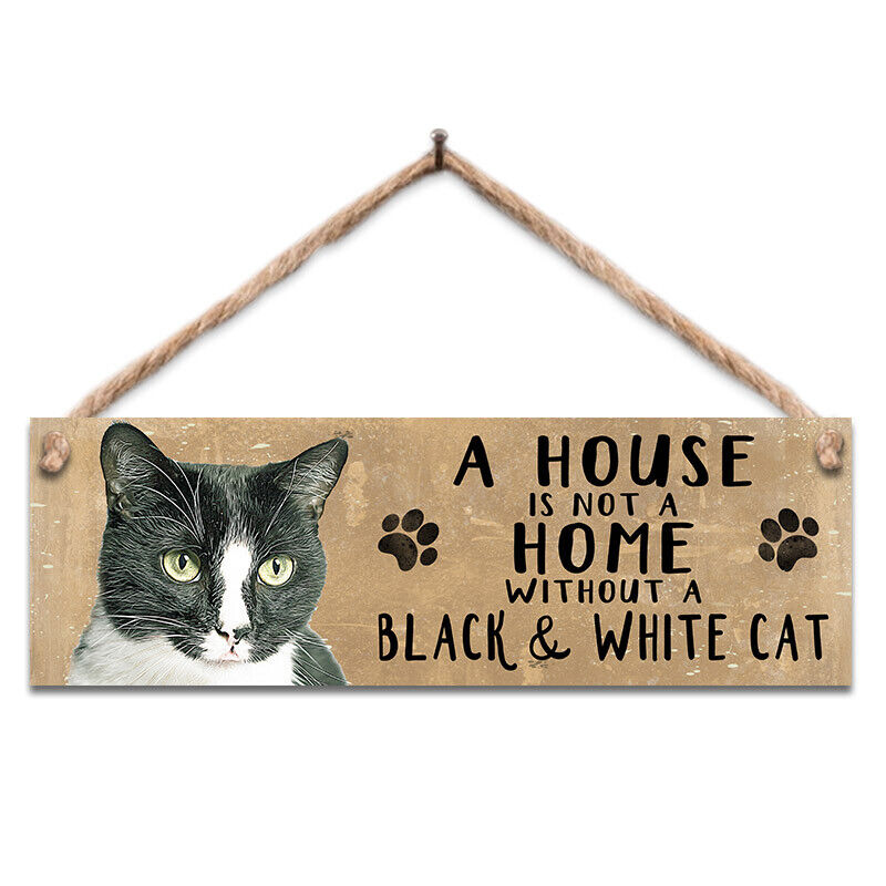 Dogs Cats Pets Wooden Hanging Sign Gift Plaque - Various Designs