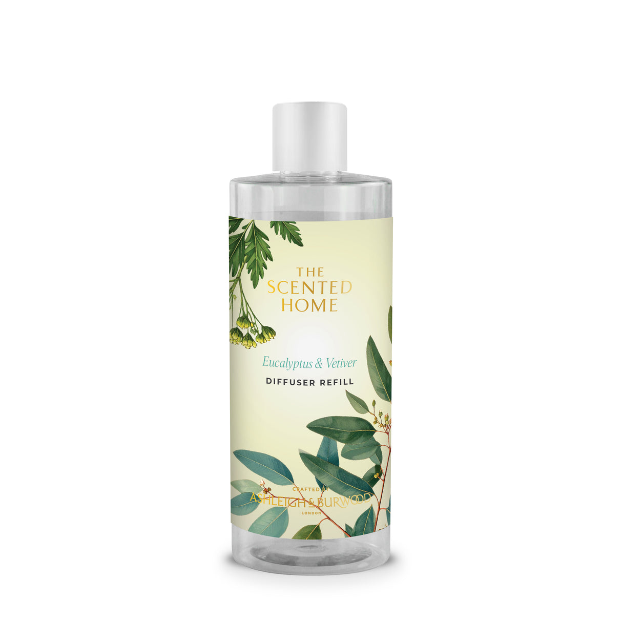 Ashleigh & Burwood New Scented Home Diffuser Fragrance Refill 300ml - Eucalyptus & Vetiver