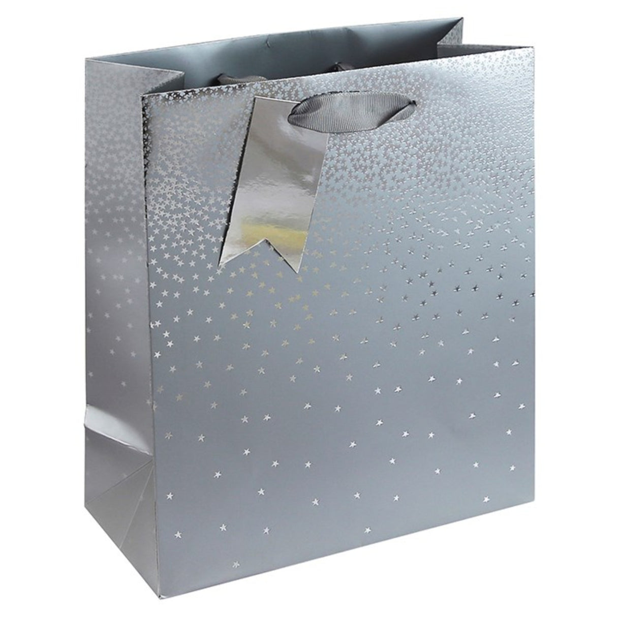 Silver Star Ombre Gift Bag - Various Sizes
