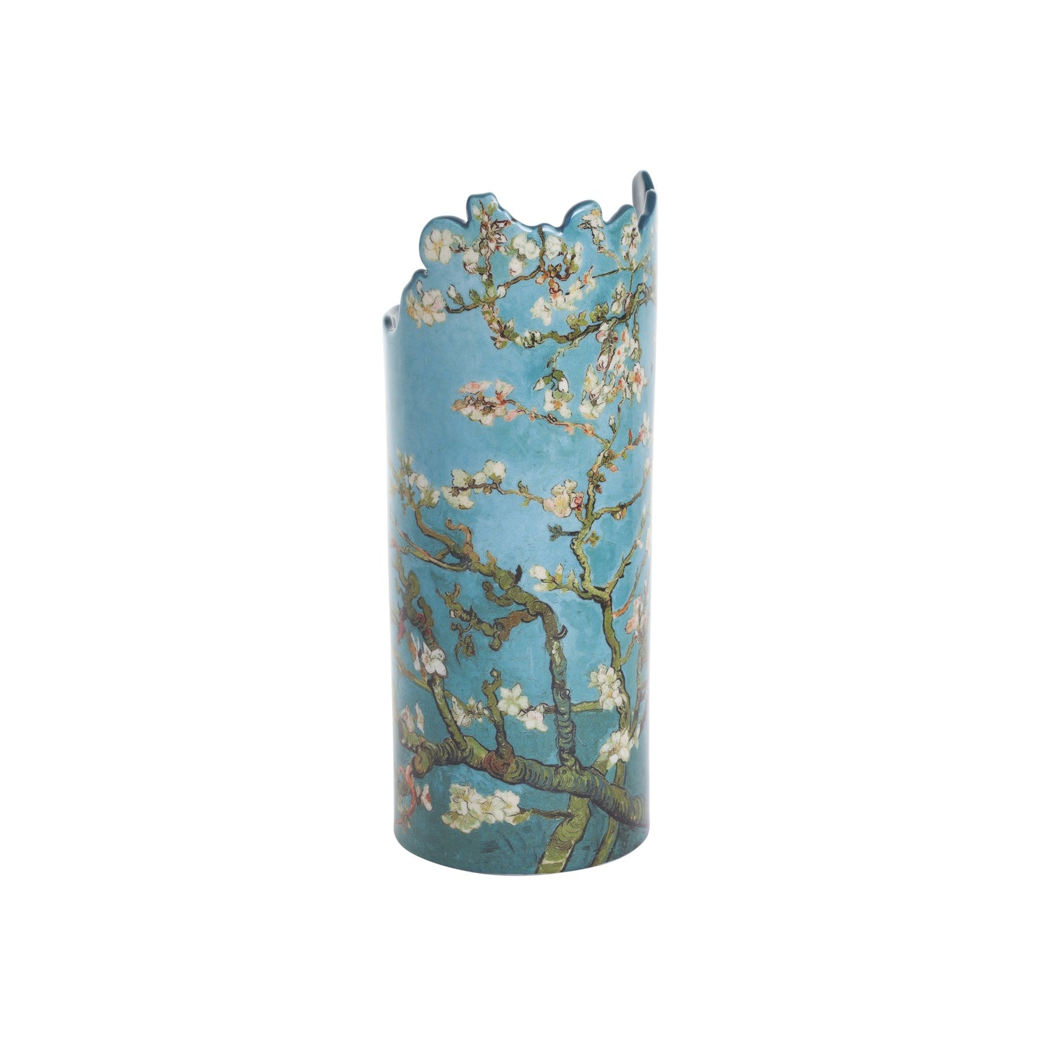 Silhouette D'Art Van Gogh Almond Tree in Blossom Vase