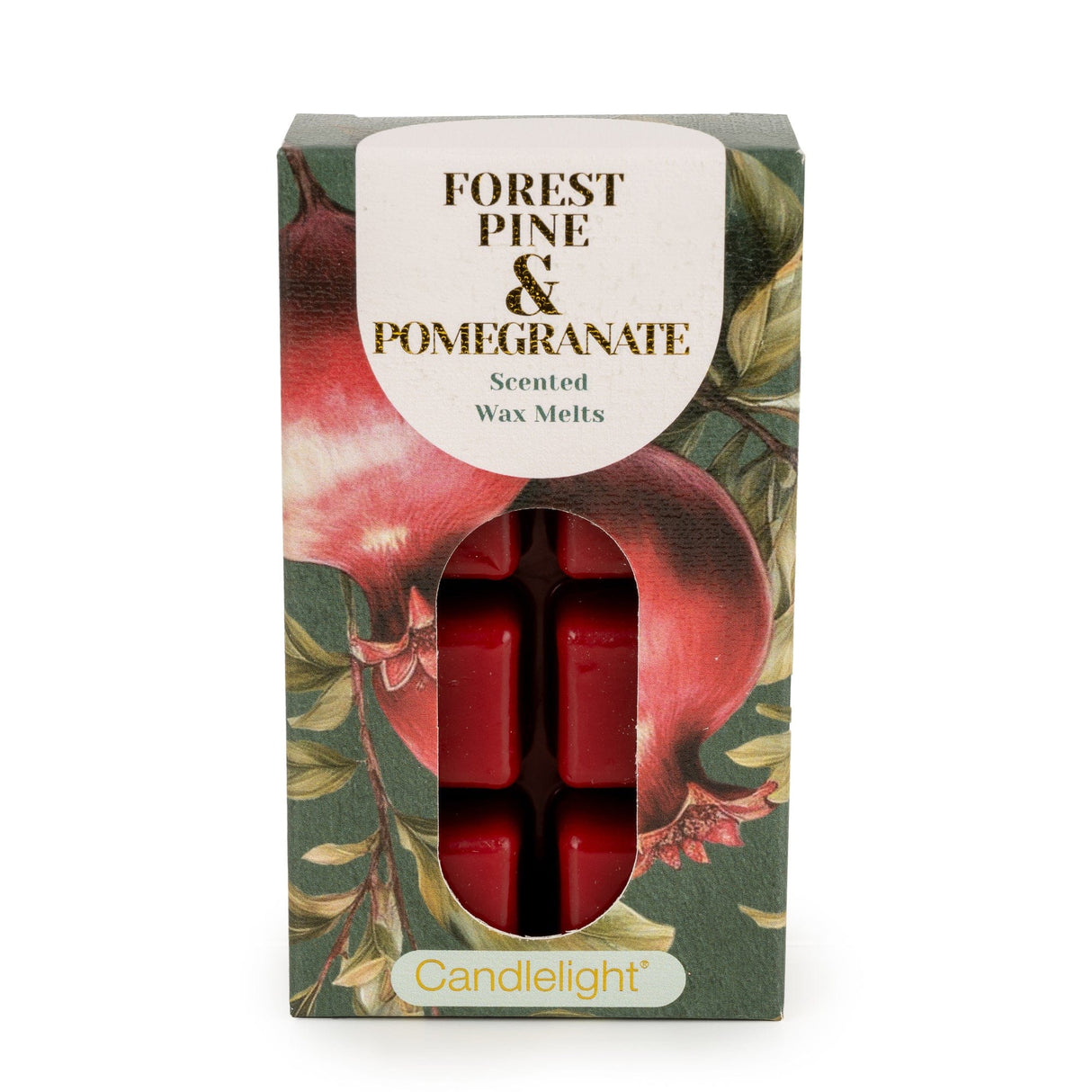 Candlelight 8 Pack Wax Melts - Forest Pine & Pomegranate