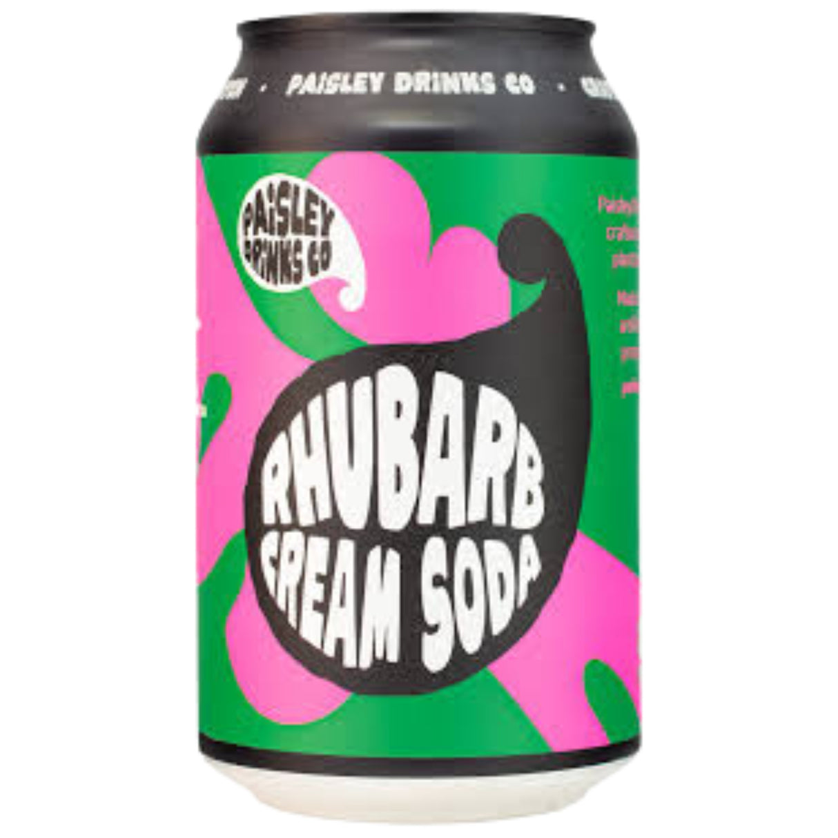 Paisley Premium Craft Soda - Rhubarb Cream Soda