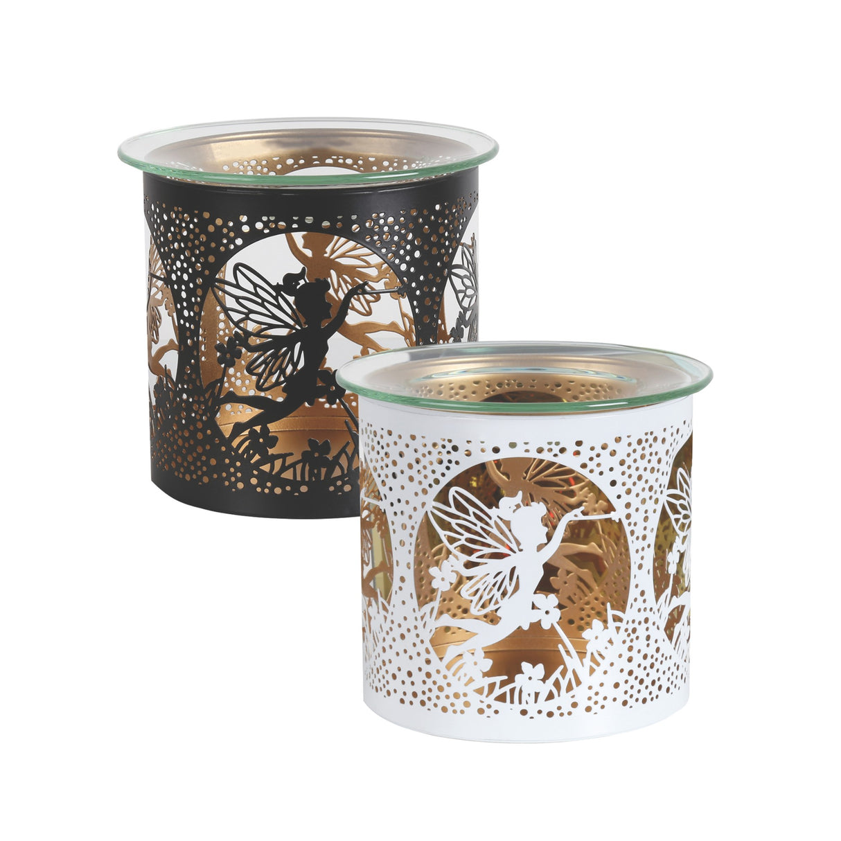 fairy design wax melt burner or candle holder