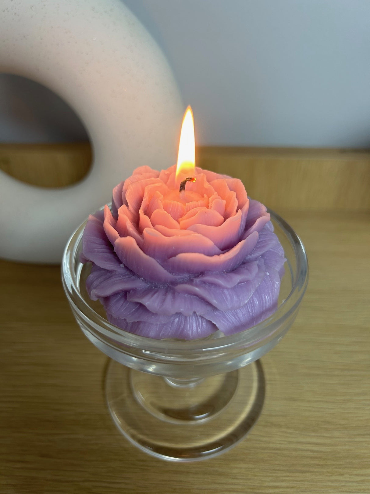 Peony Flower Scented Candles