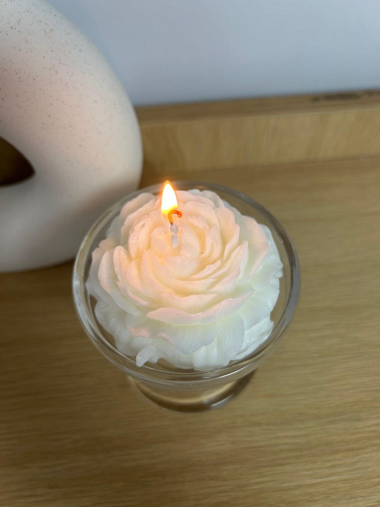 Peony Flower Scented Candles