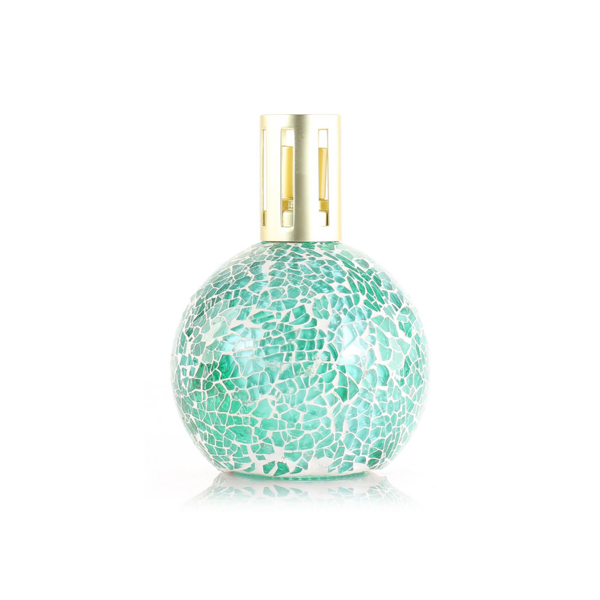 Ashleigh & Burwood Life in Bloom Premium Mosaic Fragrance Lamp - Aqua