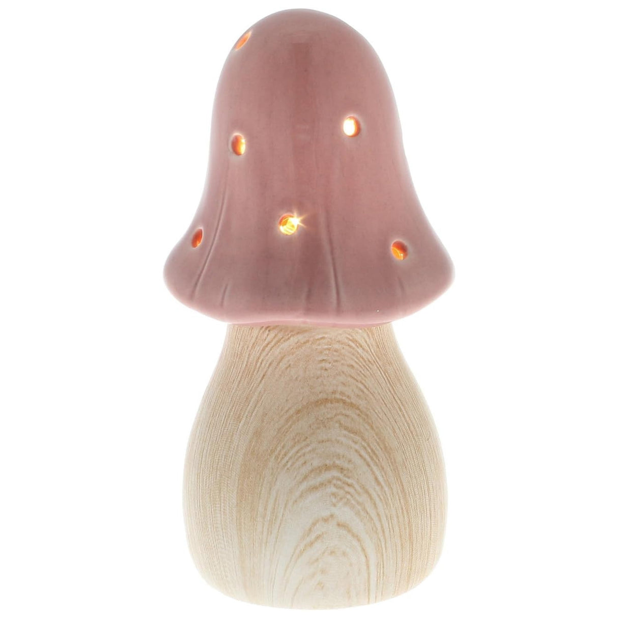 Mushroom Glow Lamp - Pink (Small)