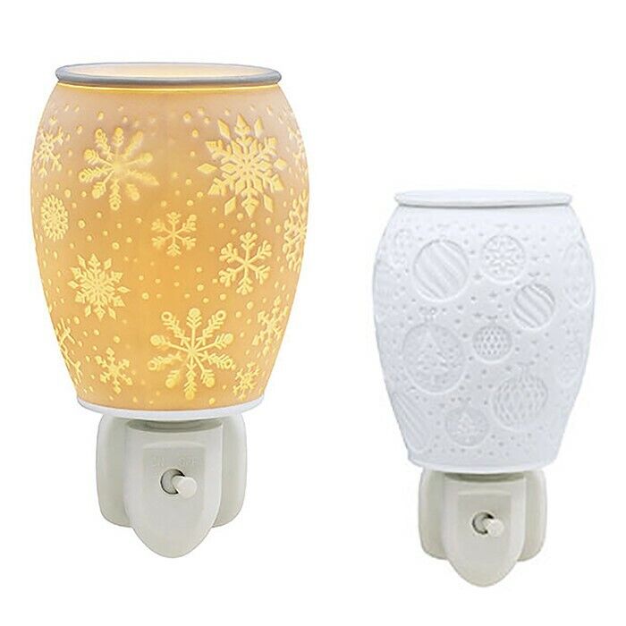Desire Aroma Wax Melt Warmer Plug In - Christmas Design christmas snowflake