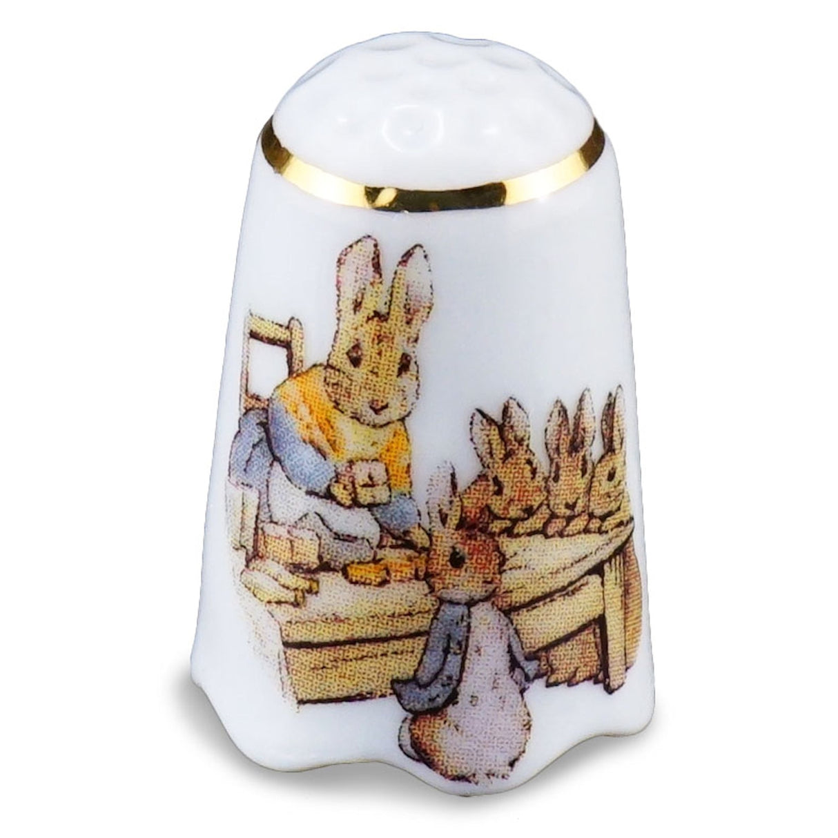Reutter Porcelain Beatrix Potter Peter Rabbit Thimble