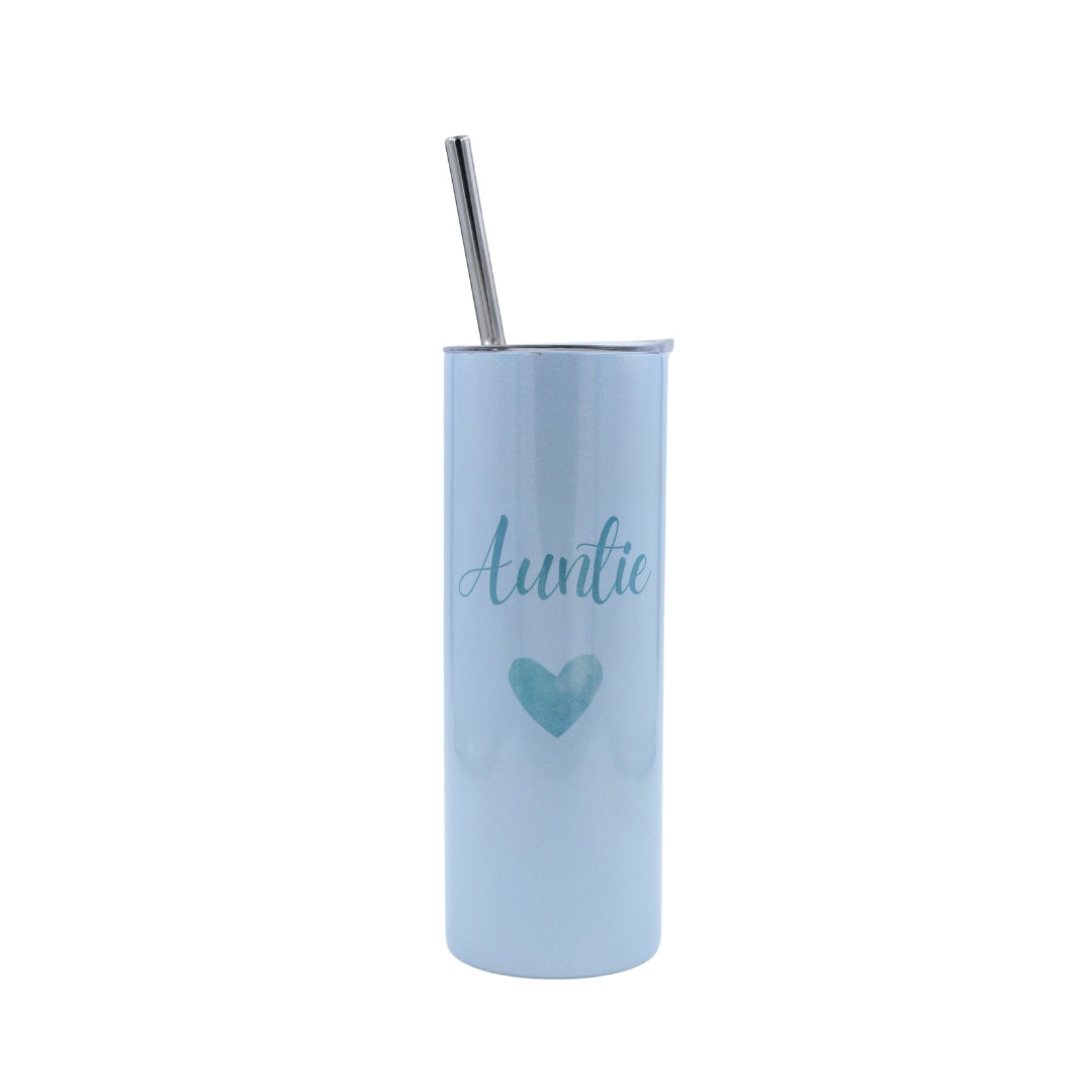 Auntie Heart Bottle Blue Box of Treats