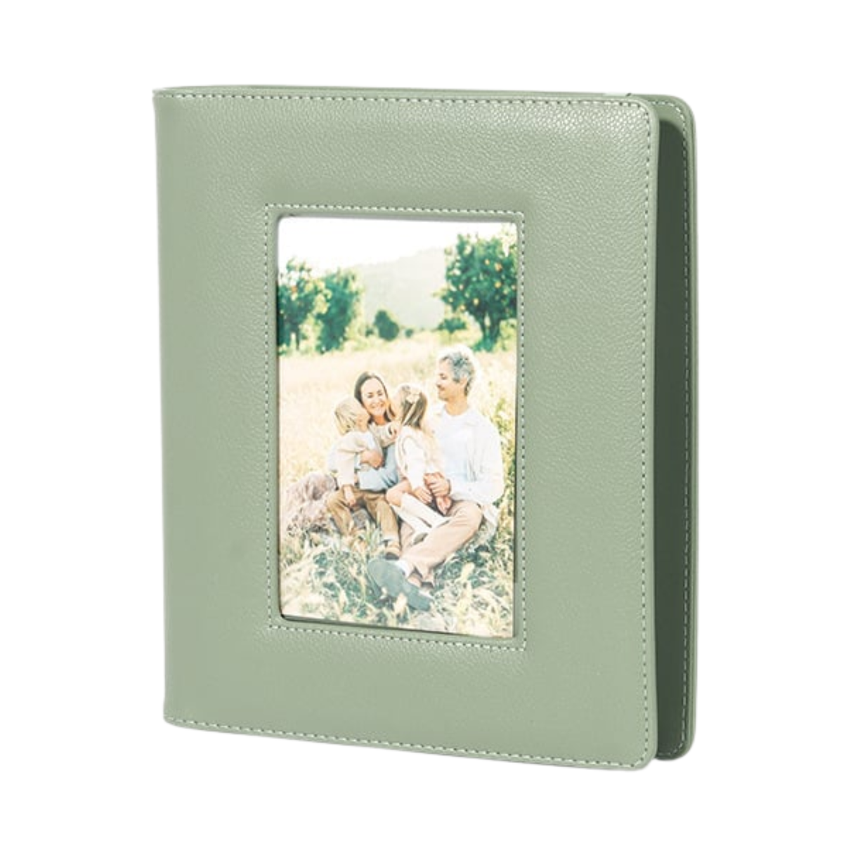 Large Pocket Photo Album Green