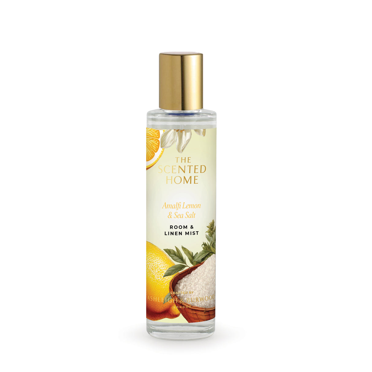 Ashleigh & Burwood New Scented Home Room & Linen Spray 100ml - Amalfi Lemon & Sea Salt