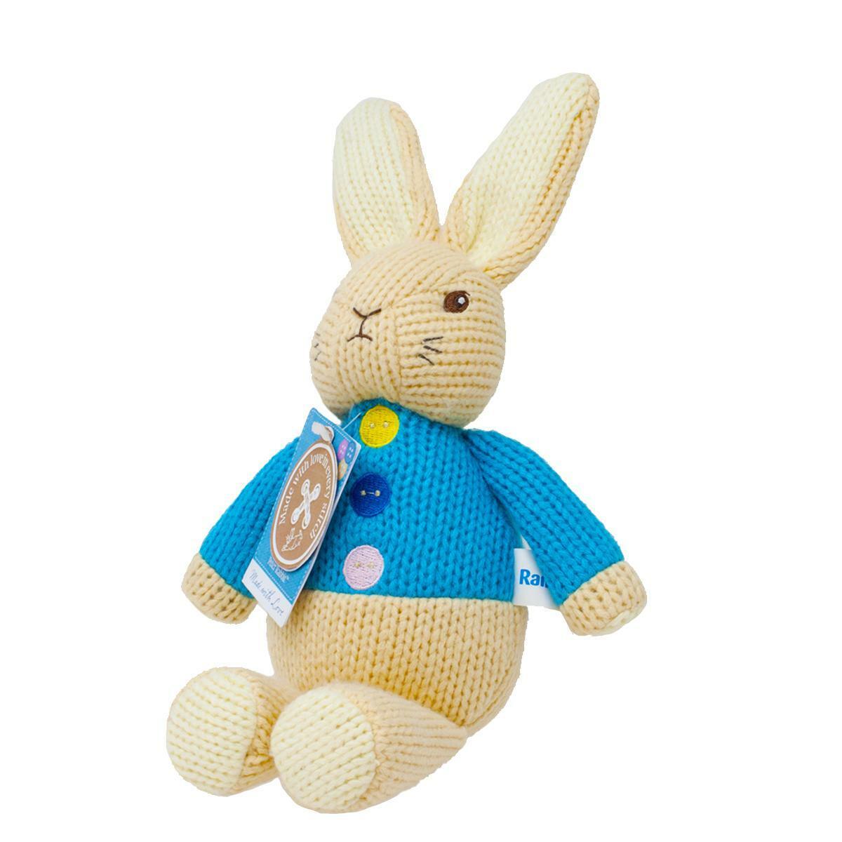 Made with Love Knitted Soft Toy - Peter Rabbit