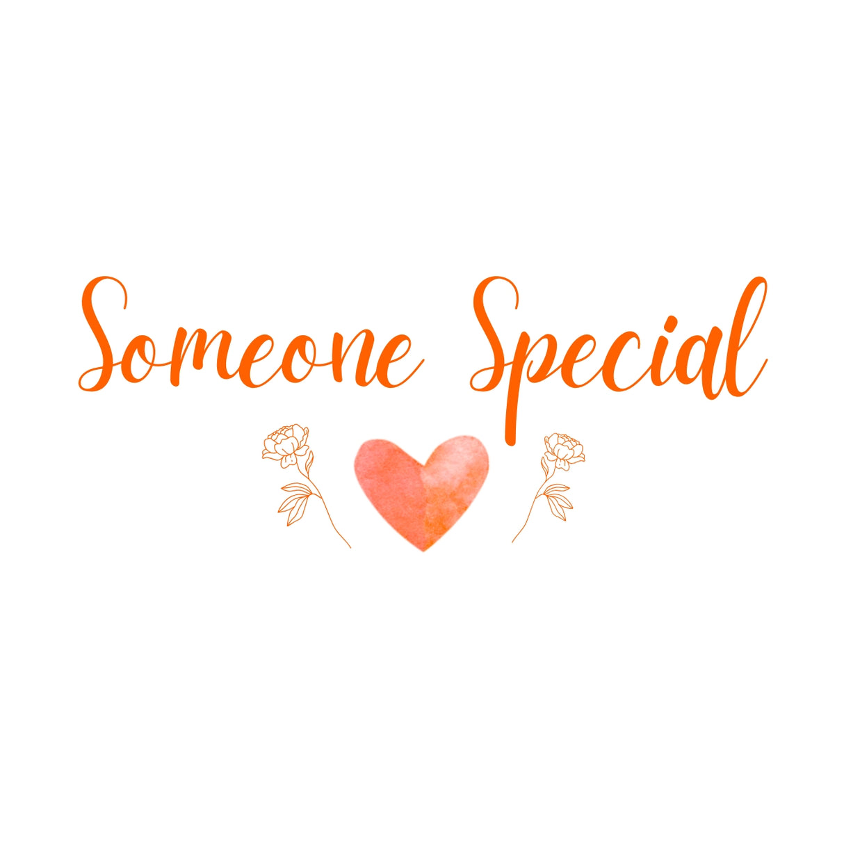 Heart & Flowers Mug & Coaster Sets - Orange