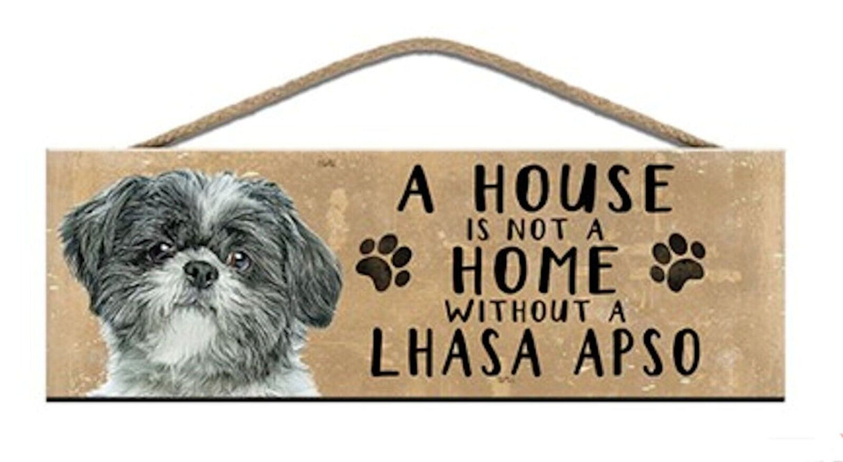 Dogs Cats Pets Wooden Hanging Sign Gift Plaque - Various Designs