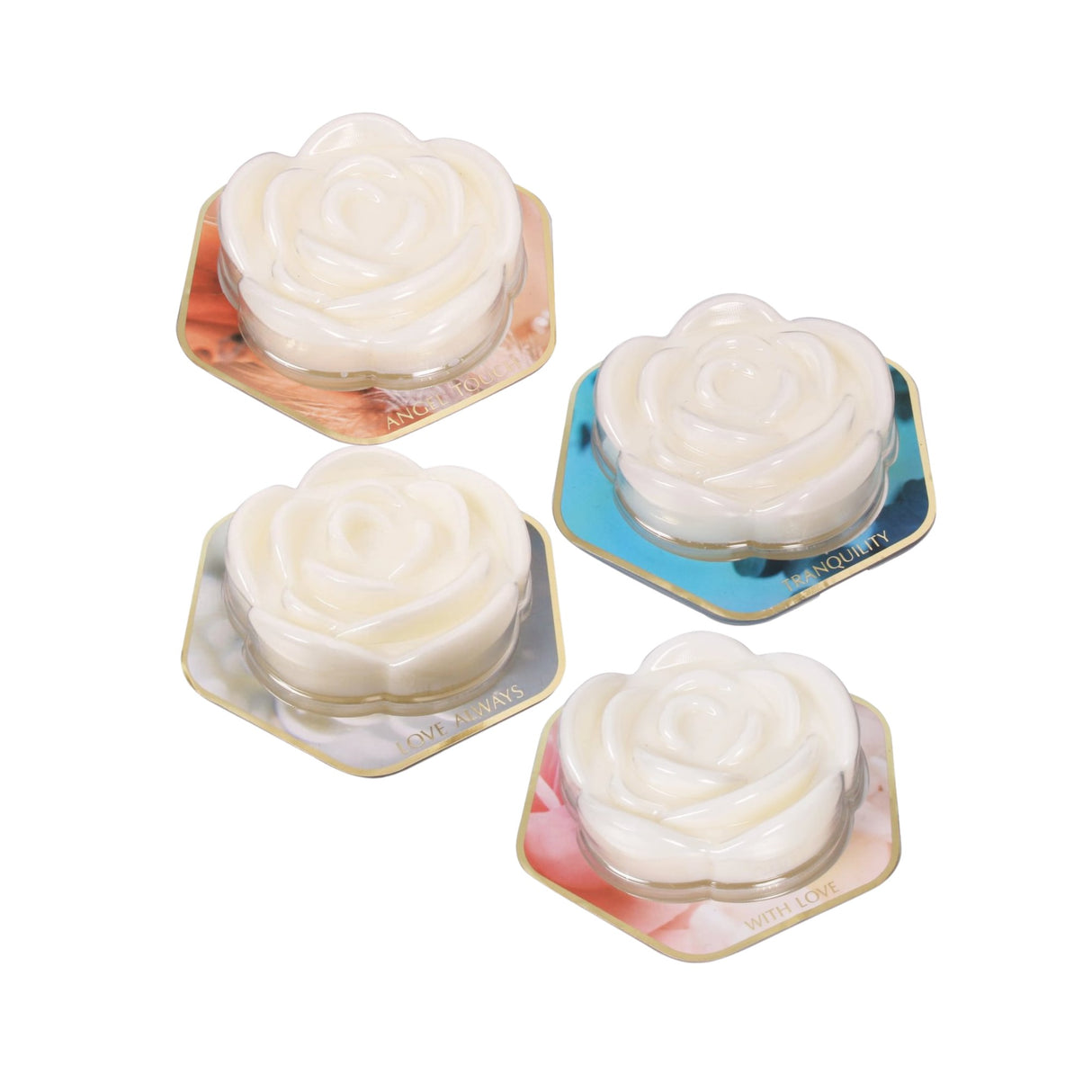 Heart & Home Rose Shaped Wax Melt - Various Fragrances