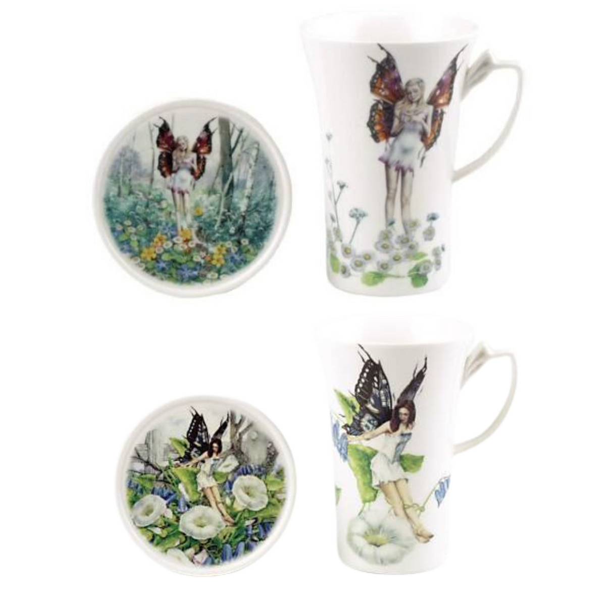 Country Artists Fairy Way Mug and Coaster Set