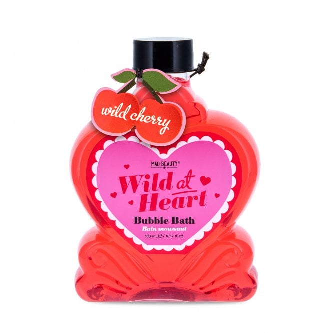 Mad Beauty Wild at Heart Bubble Bath Wild Cherry Fragrance