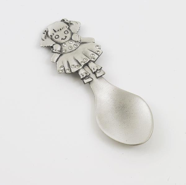 English Pewter Decorative Spoon ragdoll