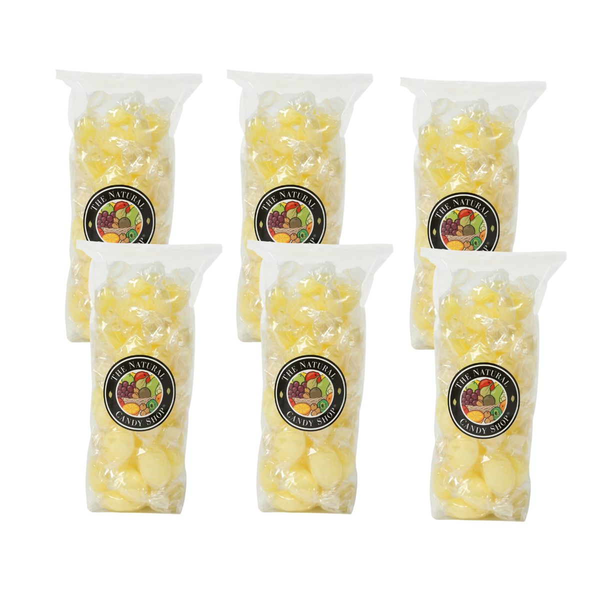 The Natural Candy Shop Old Fashioned Sherbet Lemons (6 Packs)