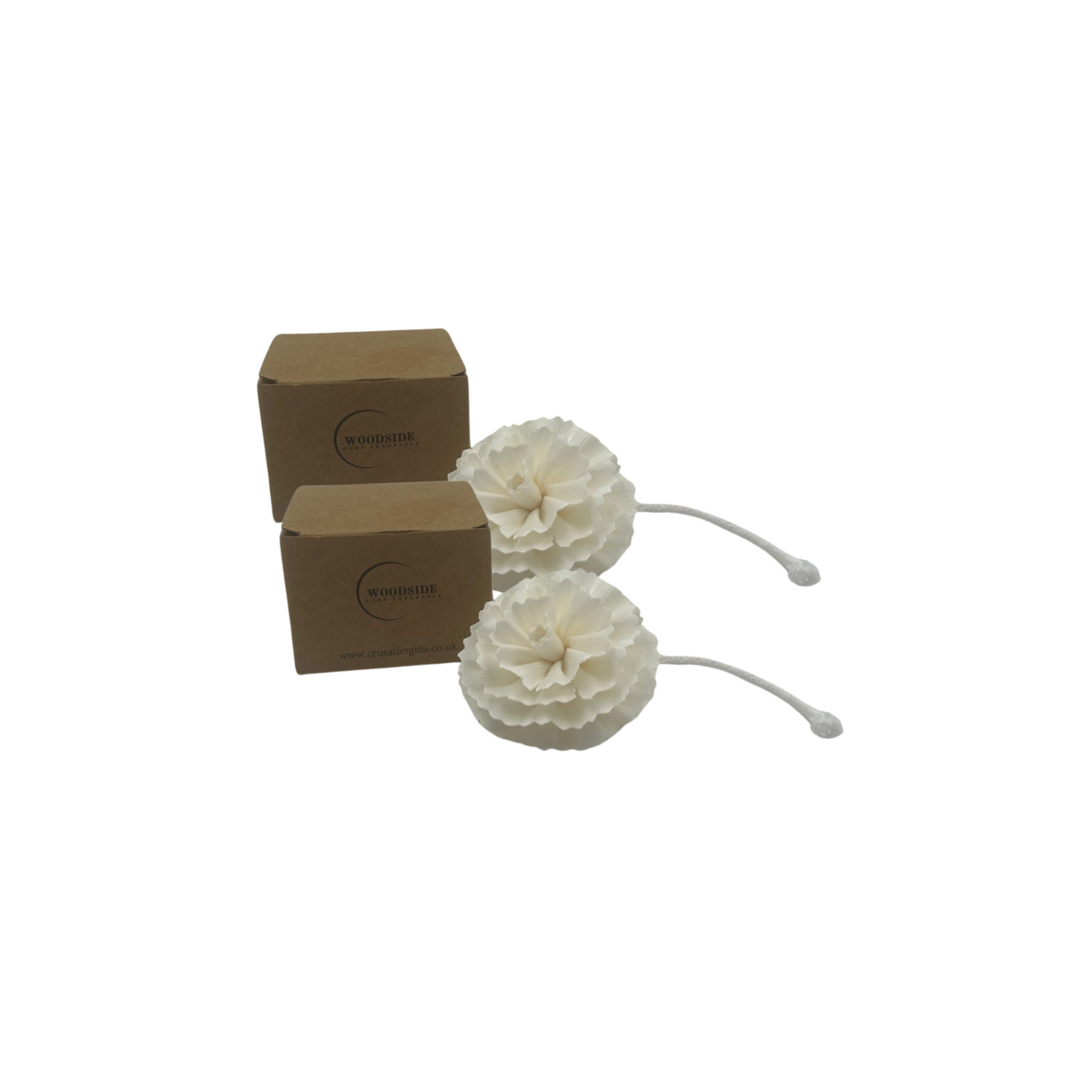 Woodside Home Living Set of 2 Flower Reed Diffuser Wick - Various Designs