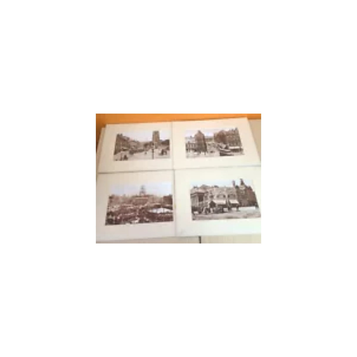 Set of 4 Old Nottingham Photos