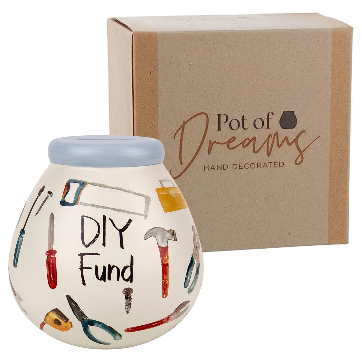 Pot of Dreams Money Box Savings Jar - DIY Fund
