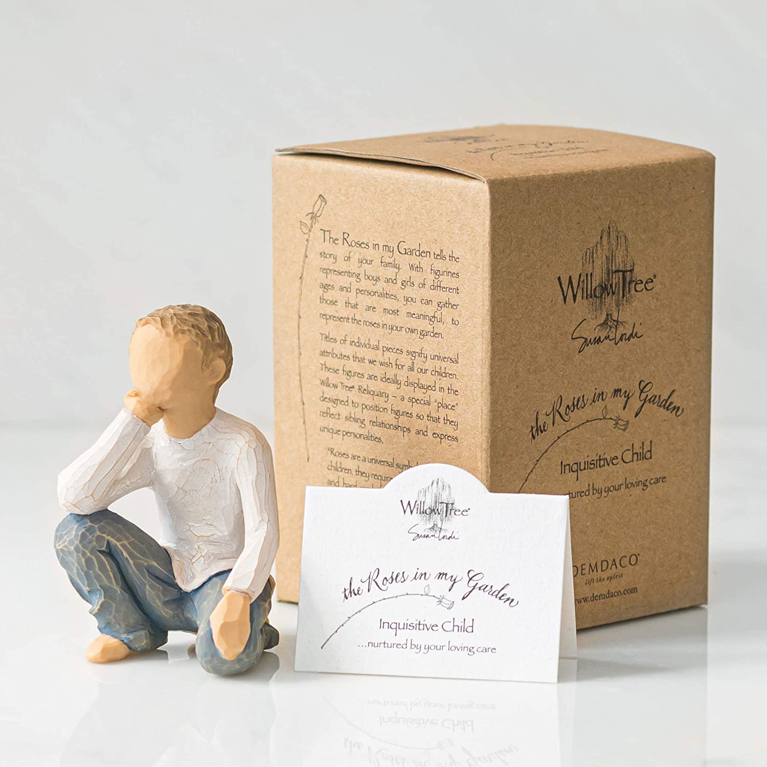 Willow Tree Inquisitive Child Figurine