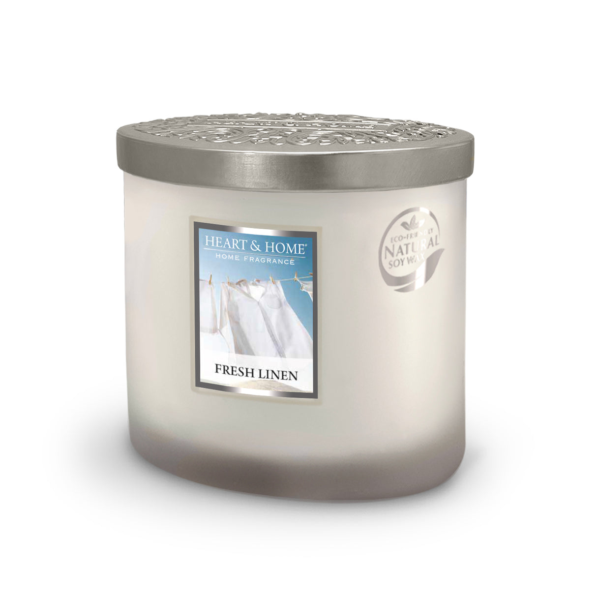 Heart & Home 2 Wick Ellipse Candle - Various Fragrances