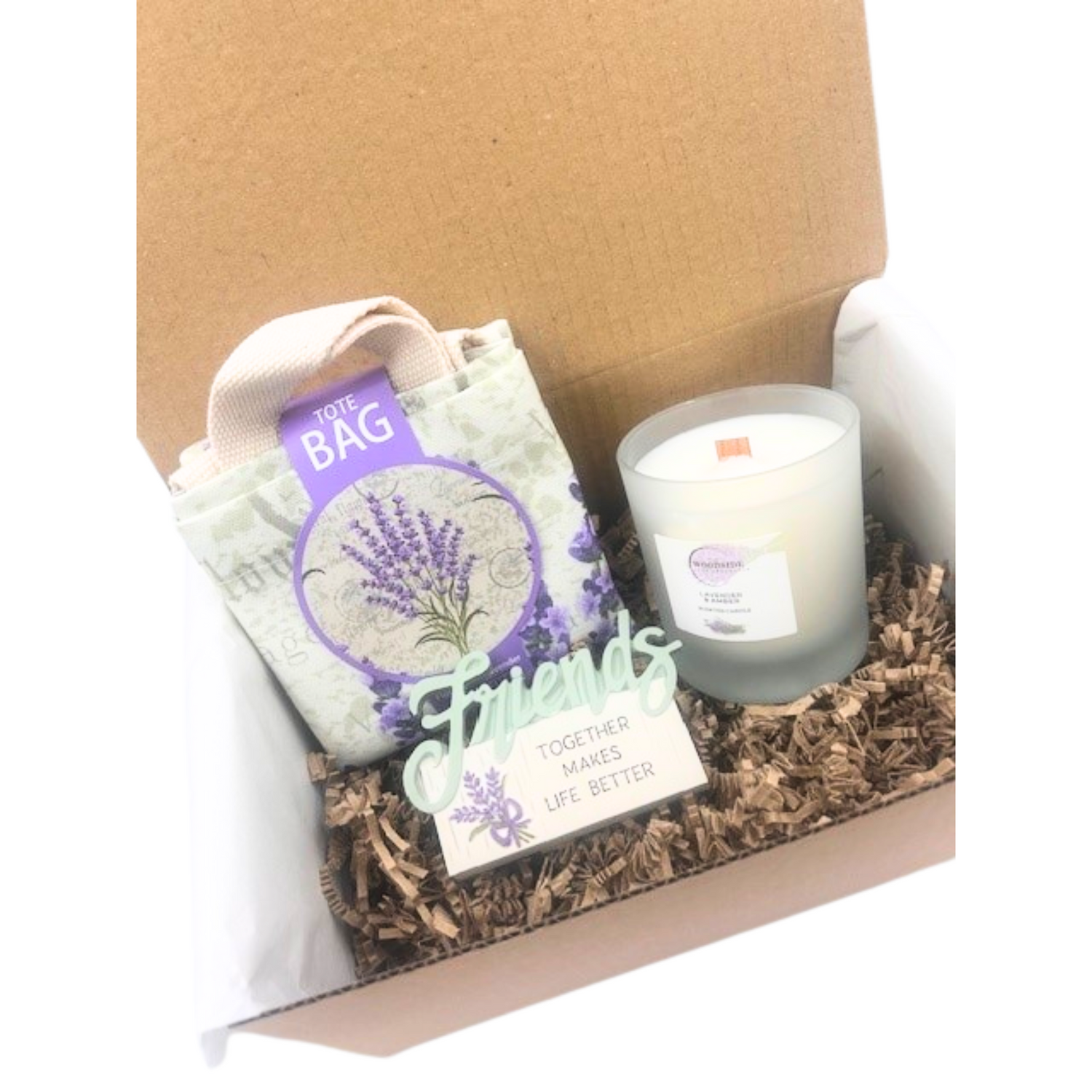 Friends - Lavender Home Fragrance Candle Treat Box Hamper
