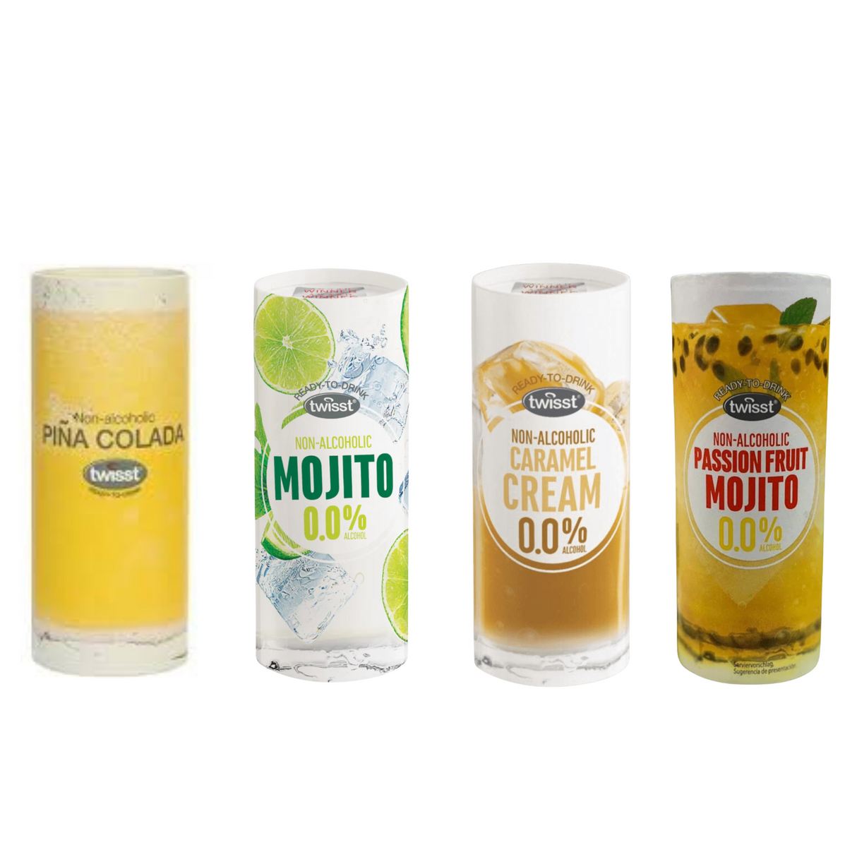 Twisst Non Alcoholic Mocktail Drink Cartons - Various Flavours