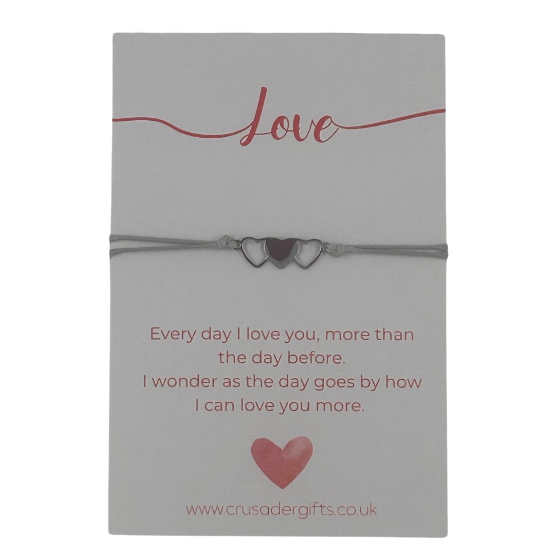 Woodside Home Living Keepsake Letterbox Bracelet - Love