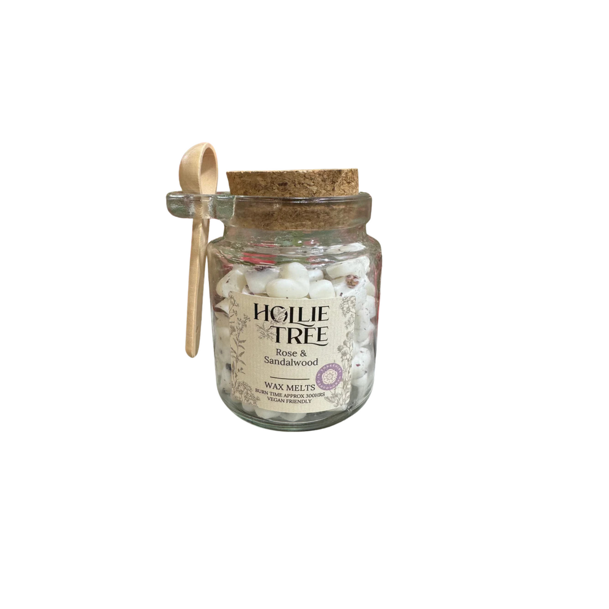 Hollie Tree Melting Pot Wax Melts Classic Collection rose & sandalwood