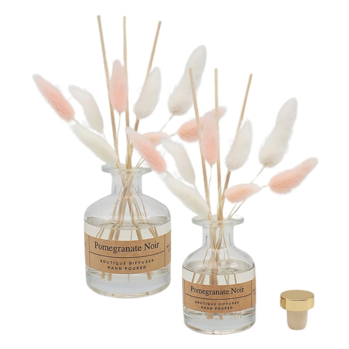 Desire Boutique Pampas Diffuser Pomegranate Noir Fragrance Various Sizes