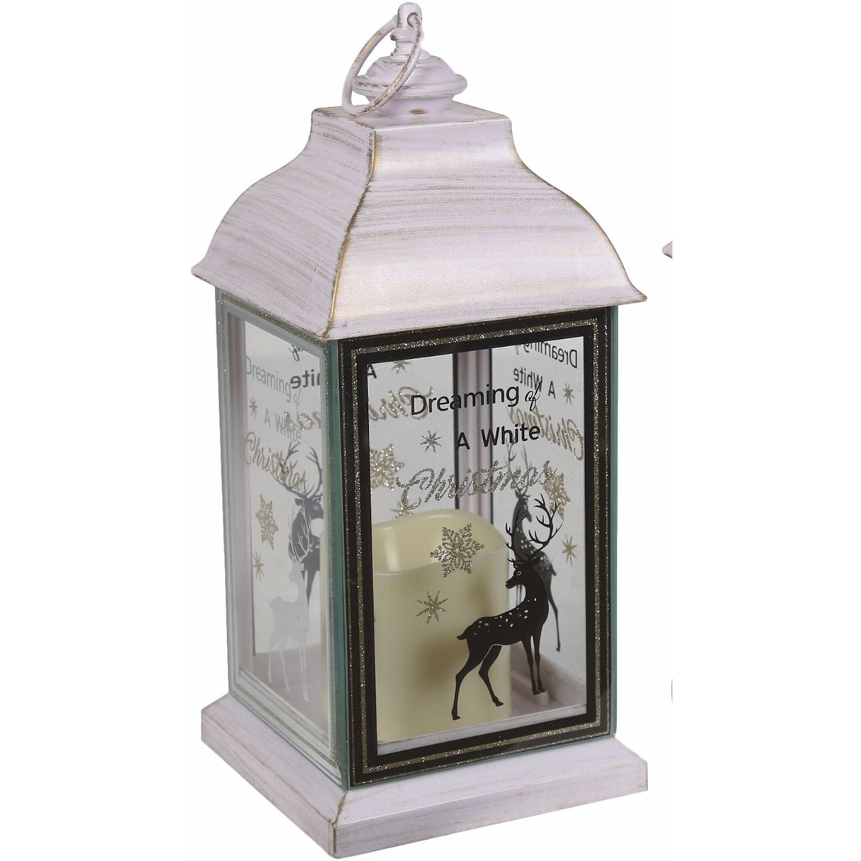 LED Christmas Candle Lantern Xmas Decoration Lanterns Battery Operated