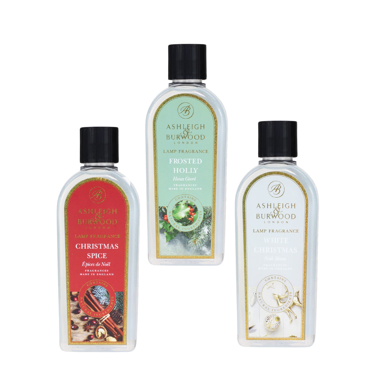 Ashleigh & Burwood Lamp Fragrance 500ml - Various Festive Fragrances