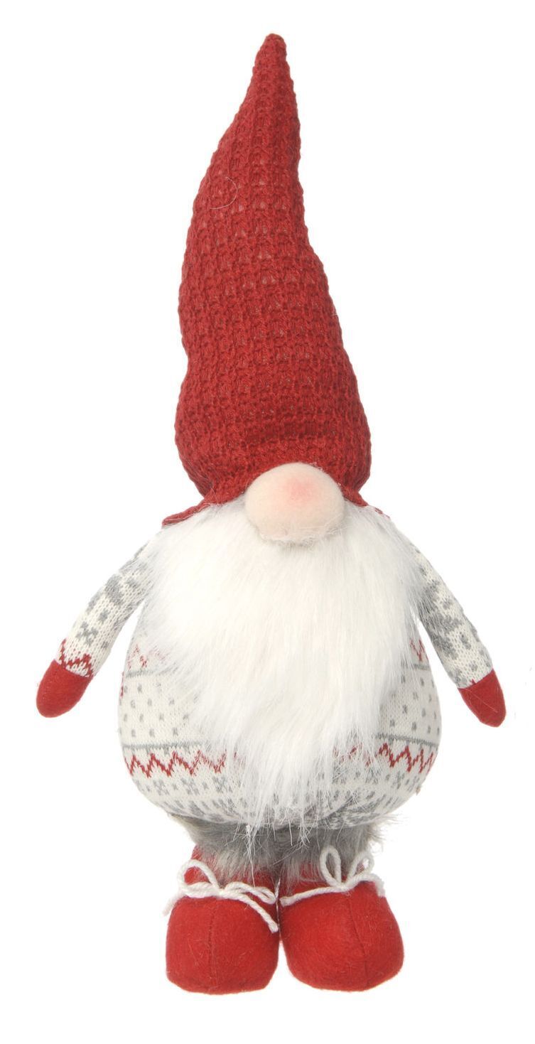 Nordic Gonk 34cm Christmas Decoration - red