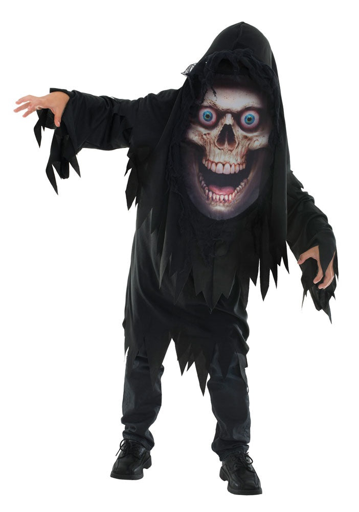 Childs Reaper Mad Creeper Fancy Dress Costume
