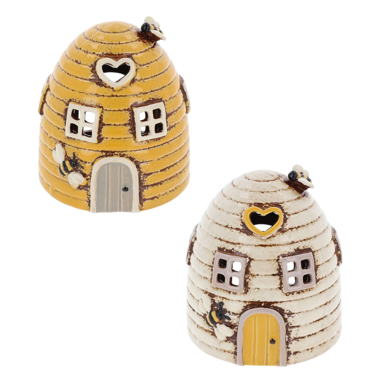 Village Pottery Beehive Dome Mini House Tea Light Holders