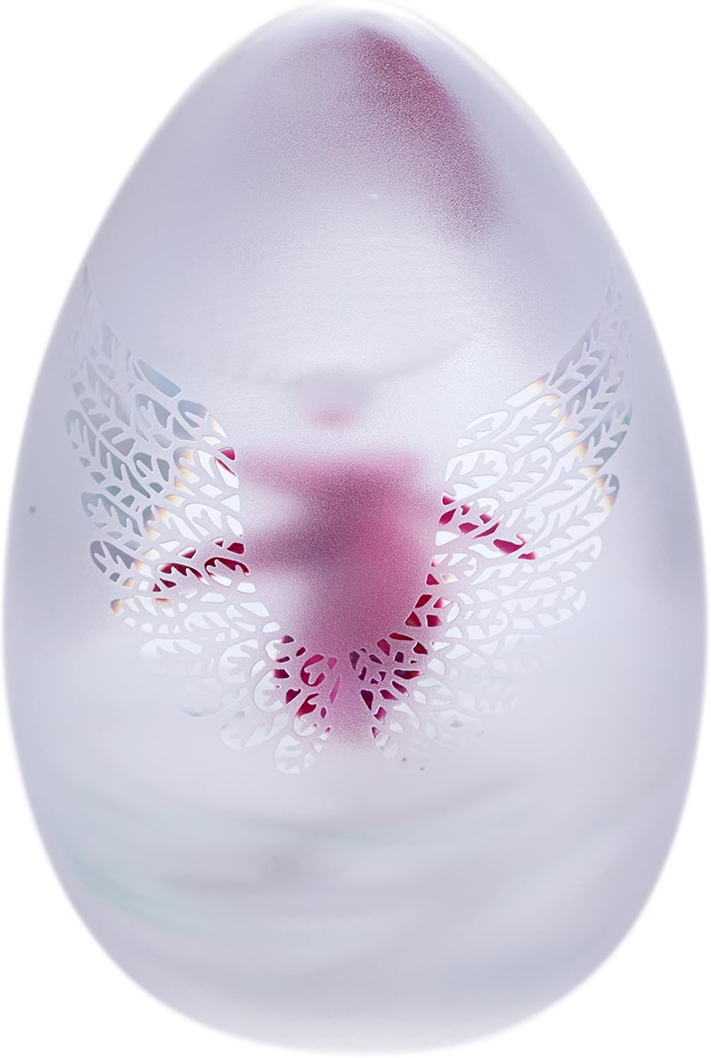 Caithness Glass Paperweight Limited Edition - Faith Guardian Angel Ruby