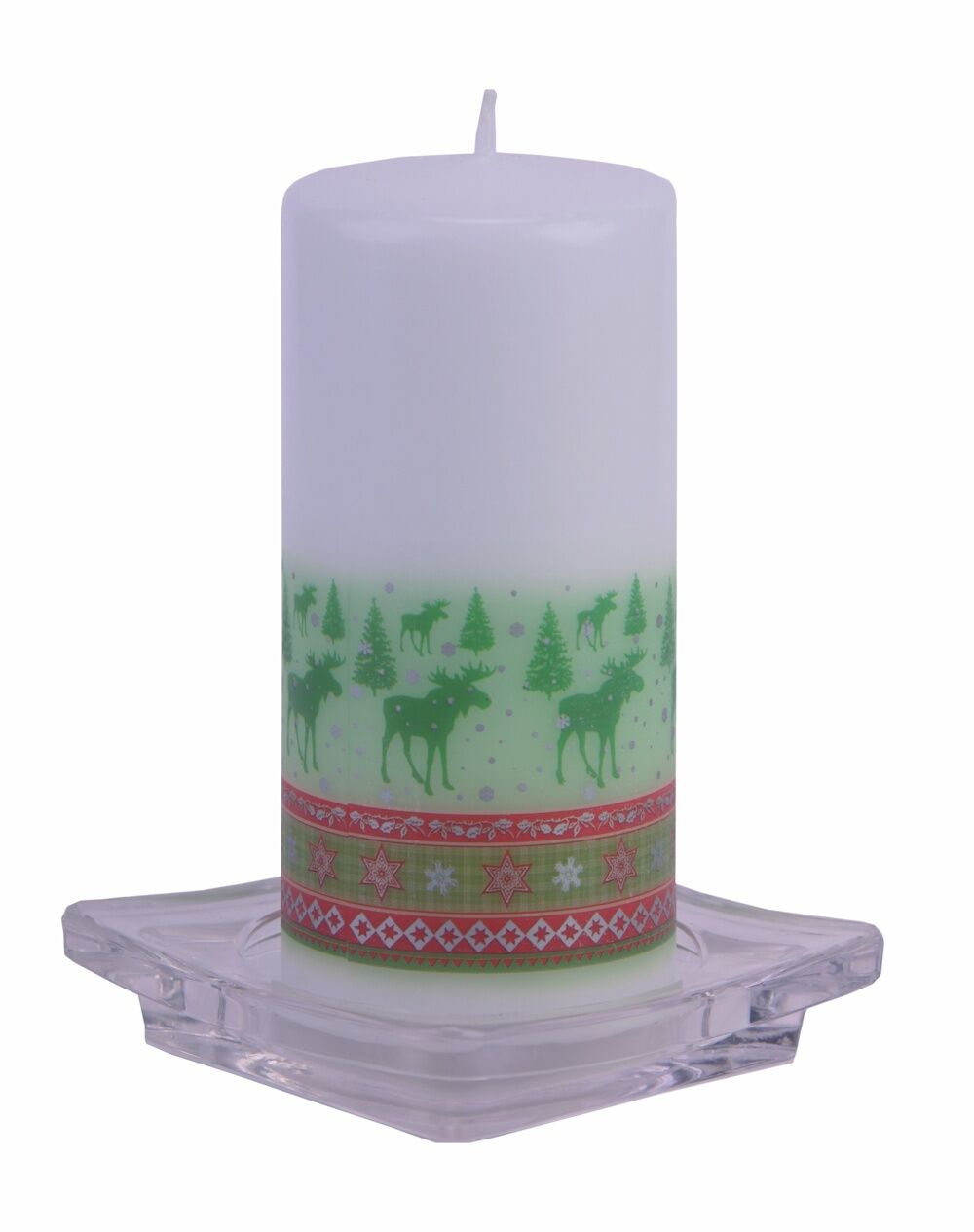 Christmas Decoration - Pillar Candle - nordic