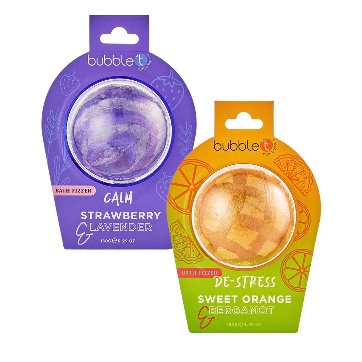Bubble T - Bath Bomb Fizzer - Various Fragrances Available