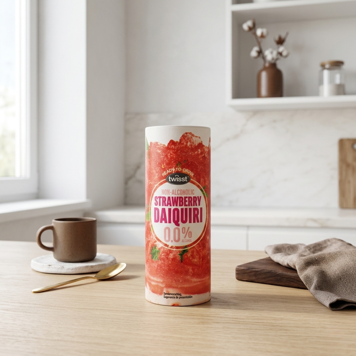 Twisst Non Alcoholic Cocktail Drink - Strawberry Daquiri