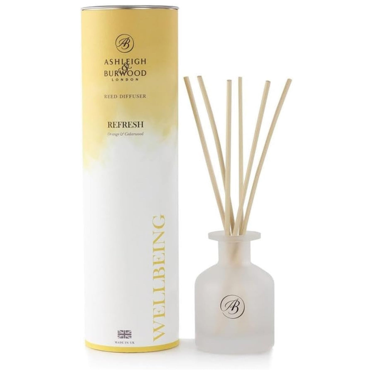 Ashleigh & Burwood Wellbeing Reed Diffuser 120ml - Breath Refresh Relax Sleep
