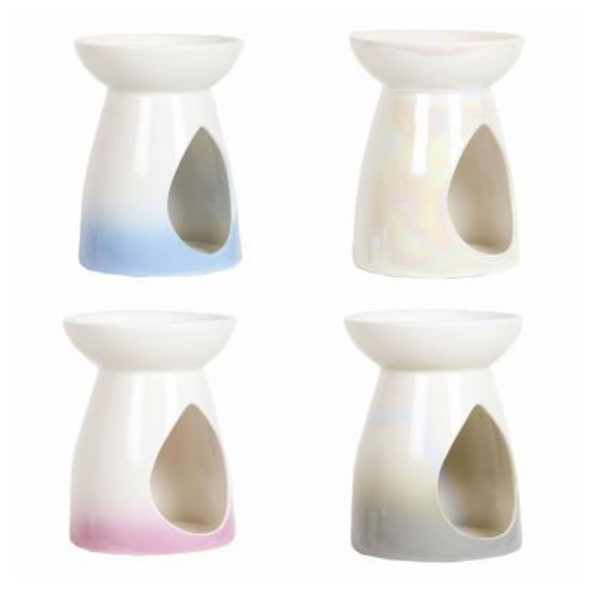 Aroma Wax Melt Burner - Teardrop - Various Colours