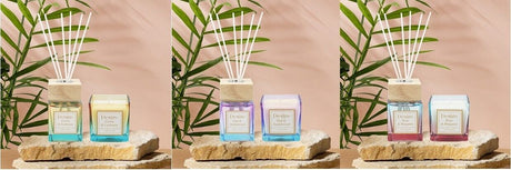 Desire Boutique Home Fragrance Gift Set Candle & Reed Diffuser - Various