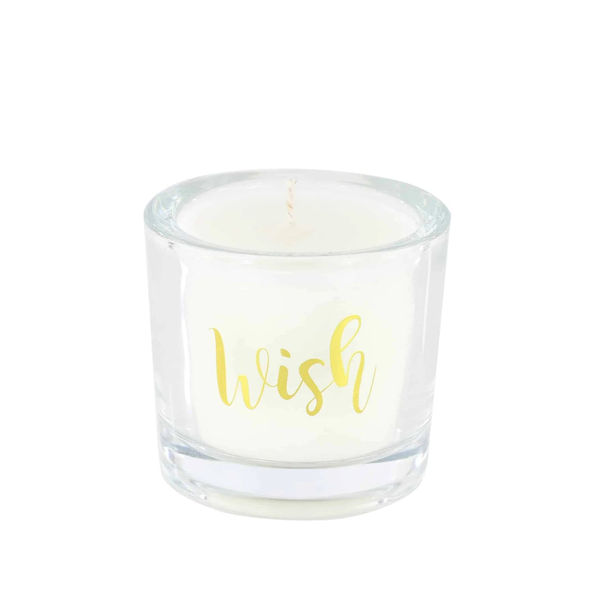 Ashleigh & Burwood Gold Lettering Say It With Scent Candles Wish