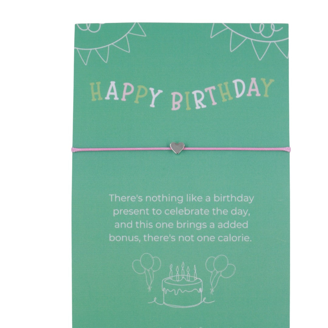 Woodside Home Living Keepsake Letterbox Bracelet - Happy Birthday
