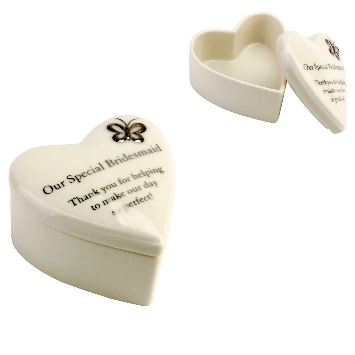Wedding Keepsake Trinket Box Thank You Gift Mother of Groom Bridesmaid
