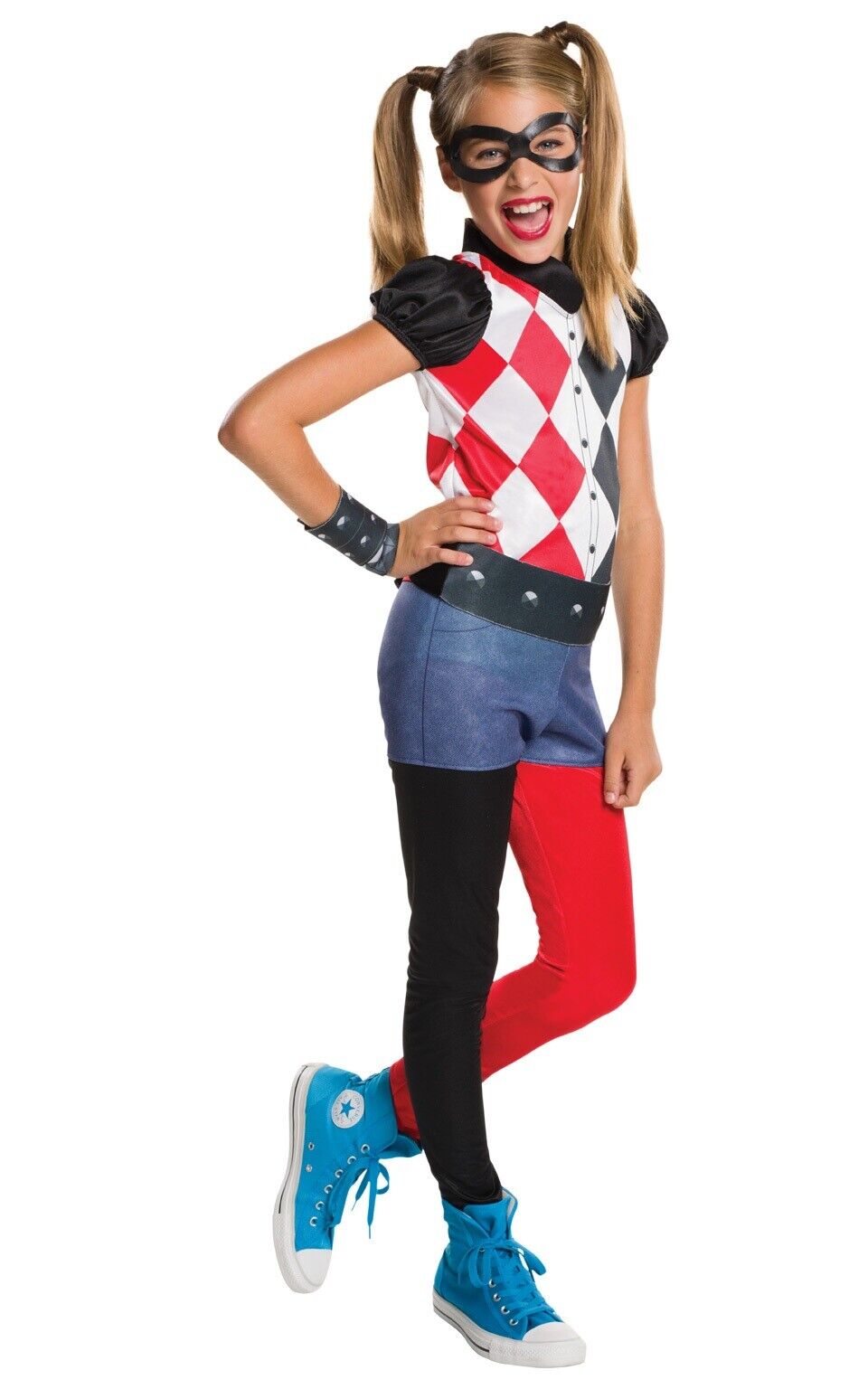 Childs Harley Quinn DC Superhero Costume Age 3-4 Years